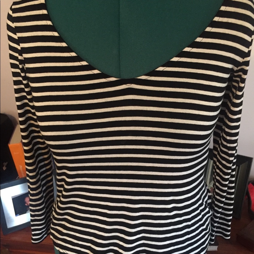 H&M Long sleeve striped blouse